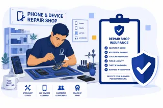 Phone & Device Repair Shop Insurance UK | Customer Goods & Battery Cover | Miller & Partner