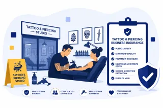 Tattoo & Piercing Studio Insurance UK | Treatment Risk Cover