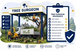 Tree Surgeon Insurance UK 2026: Height, Chainsaw & PI