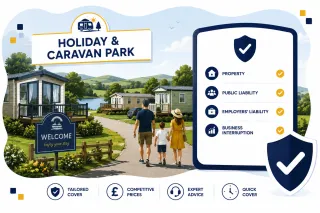 Holiday & Caravan Park Insurance UK 2026: Fire, Flood & Cover