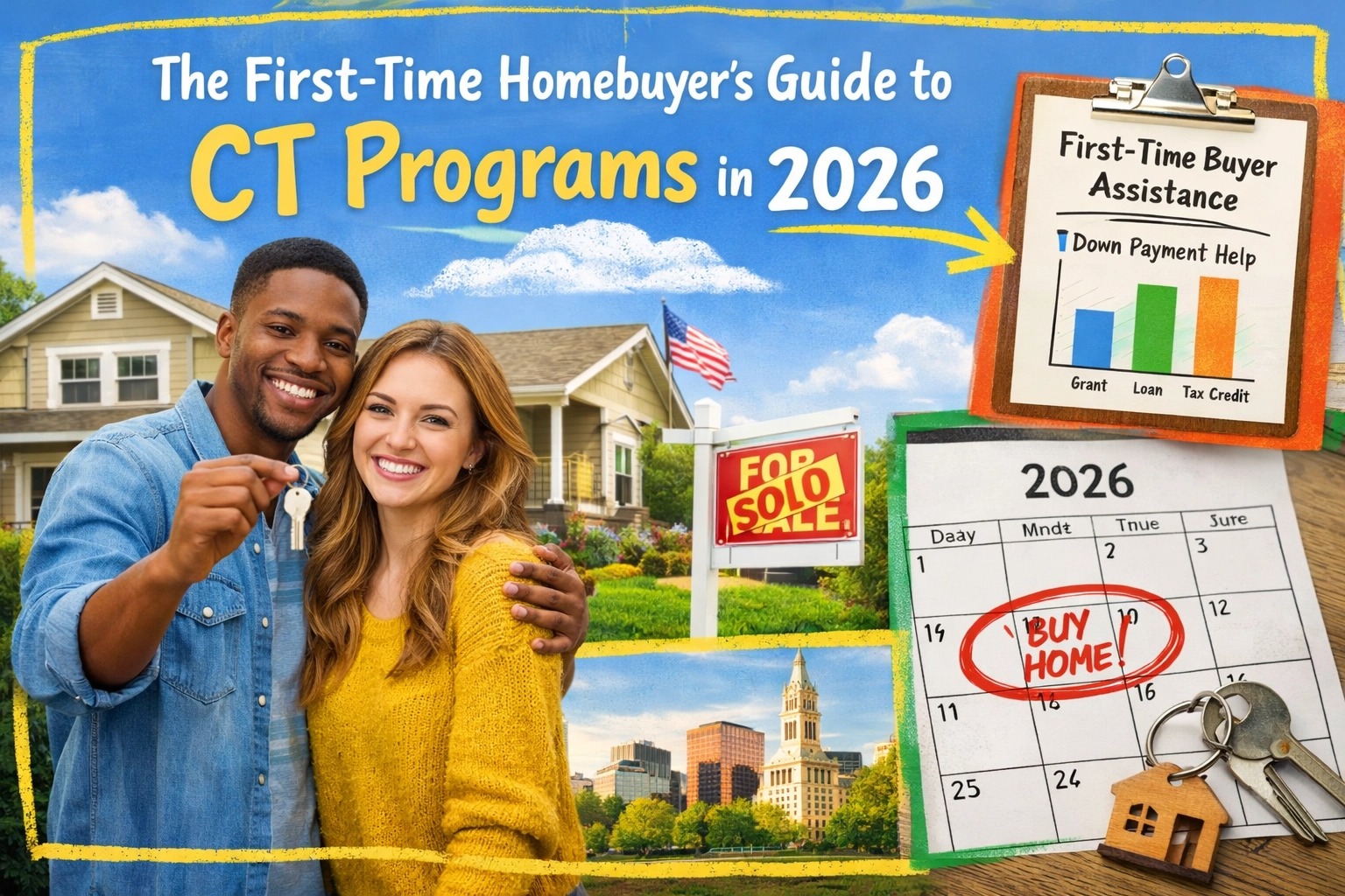 First-Time Homebuyer's Guide to CT Programs in 2026