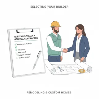 Confidently Hire with These Questions to Ask a General Contractor