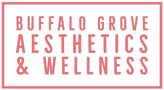 Clean, professional medical spa treatment room with neutral tones at Buffalo Grove Aesthetics & Wellness in Lake Forest