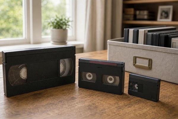How long do VHS, Hi8 and MiniDV tapes last before they start to degrade?