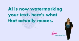 AI is now watermarking your text