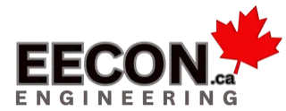 Eecon.ca Engineering — Canadian maple leaf logo