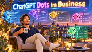 ChatGPT Dots im Business: 5 Einsatzmöglichkeiten für Deinen proaktiven KI-Agenten