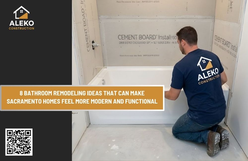 8 Bathroom Remodeling Ideas That Can Make Sacramento Homes Feel More Modern and Functional