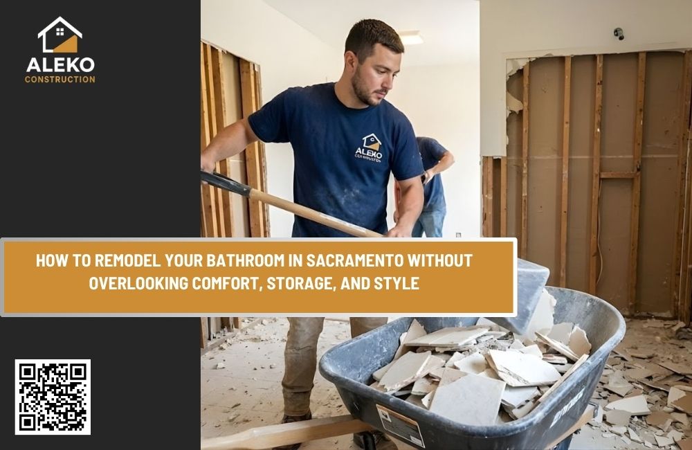 How to Remodel Your Bathroom in Sacramento Without Overlooking Comfort, Storage, and Style