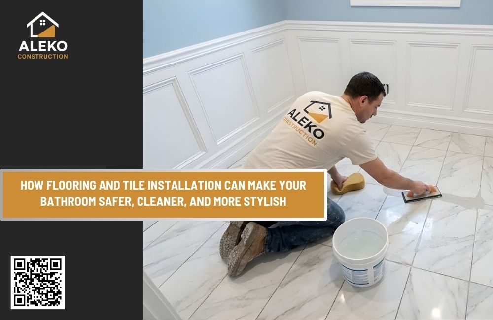 How Flooring and Tile Installation Can Make Your Bathroom Safer, Cleaner, and More Stylish