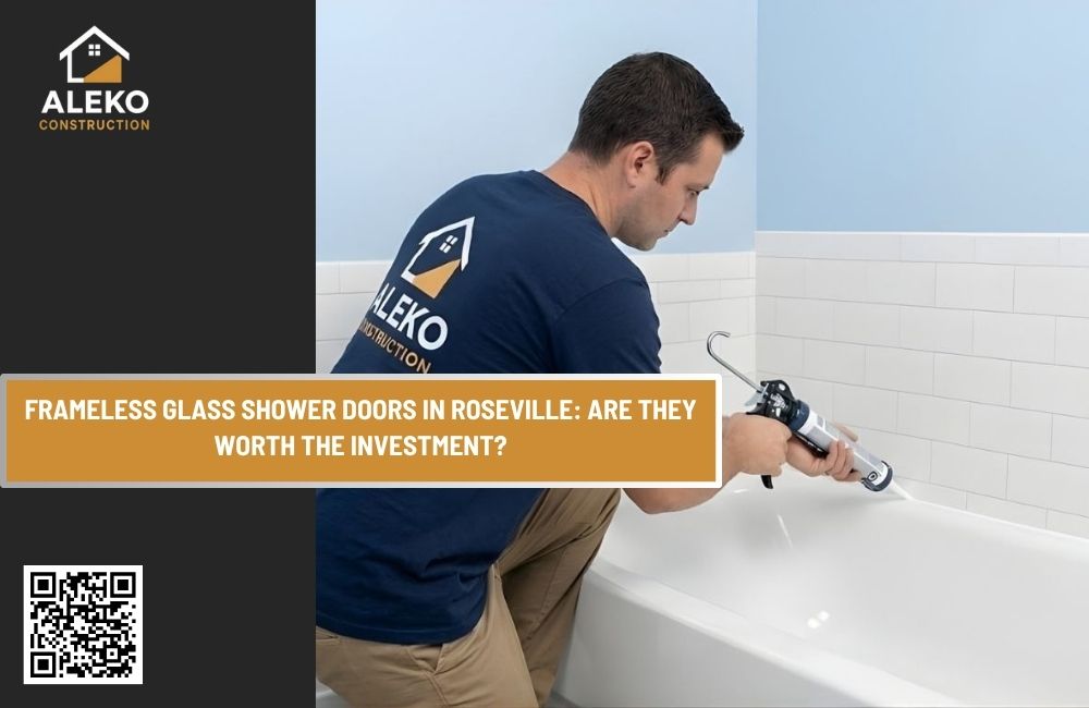 Frameless Glass Shower Doors in Roseville: Are They Worth the Investment?