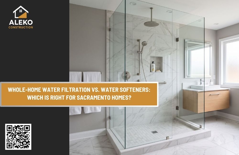 Whole-Home Water Filtration vs. Water Softeners: Which Is Right for Sacramento Homes?