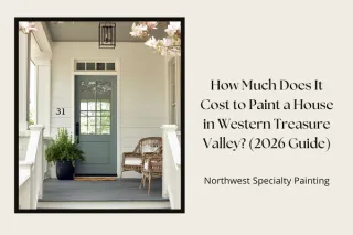 How Much Does It Cost to Paint a House in Western Treasure Valley? (2026 Guide)