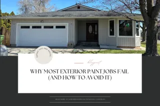 Why Exterior Paint Jobs Fail in Western Treasure Valley