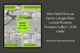 How Much Does an Epoxy Garage Floor Cost in Western Treasure Valley? | 2026 Guide