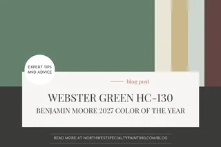 Benjamin Moore 2027 Color of the Year: Webster Green HC-130