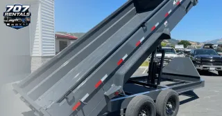 What Projects Are a 14-Foot Dump Trailer Built For in Petaluma, CA?