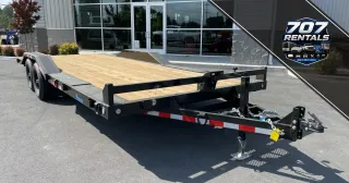 Can a Deckover Tilt Move a Skid Steer or Excavator in Petaluma, CA?