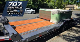 How Does the Deckover Tilt Trailer Support Petaluma, CA Post-Crush Winery Equipment Storage?