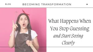 What Happens When You Stop Guessing and Start Seeing Clearly