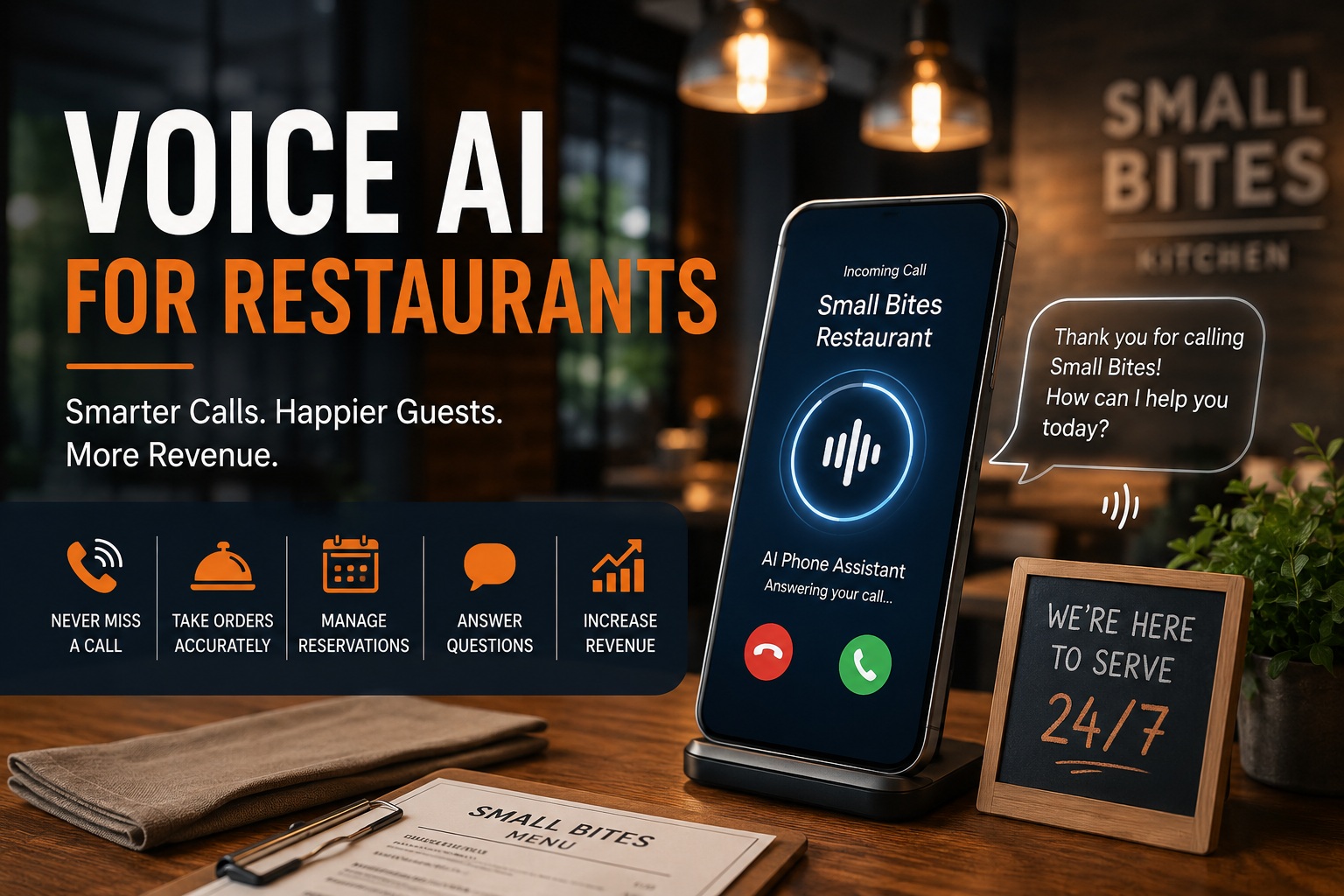Voice AI for Restaurants: Why It's a Smart Investment for Owners