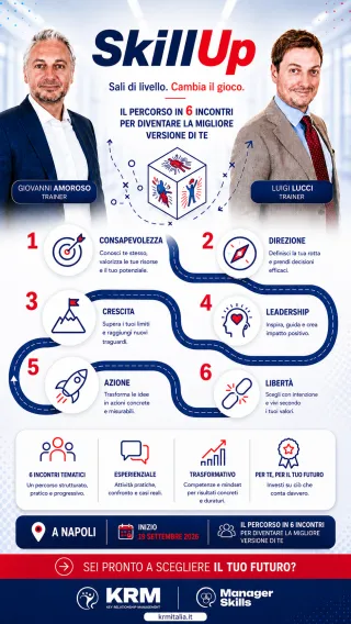 Skill Up | Percorso in 6 Moduli a Napoli | KRM Academy
