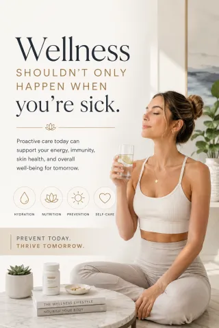 Wellness Shouldn't Only Happen When You're Sick