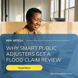 Why Smart Public Adjusters Get a Flood Claim Review