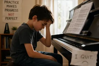 Når motivasjonen forsvinner – hvorfor barn slutter med musikk (og hva som faktisk hjelper)