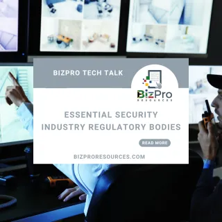 Essential Organizations: Security Regulatory Bodies
