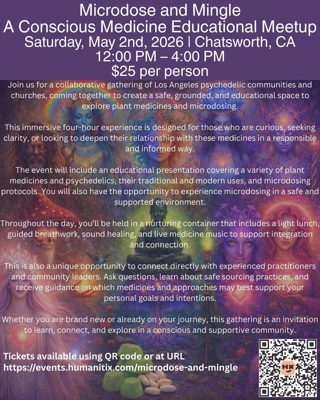 Conscious Medicine Educational Meetup - Chatsworth, CA - May 2nd, 2026