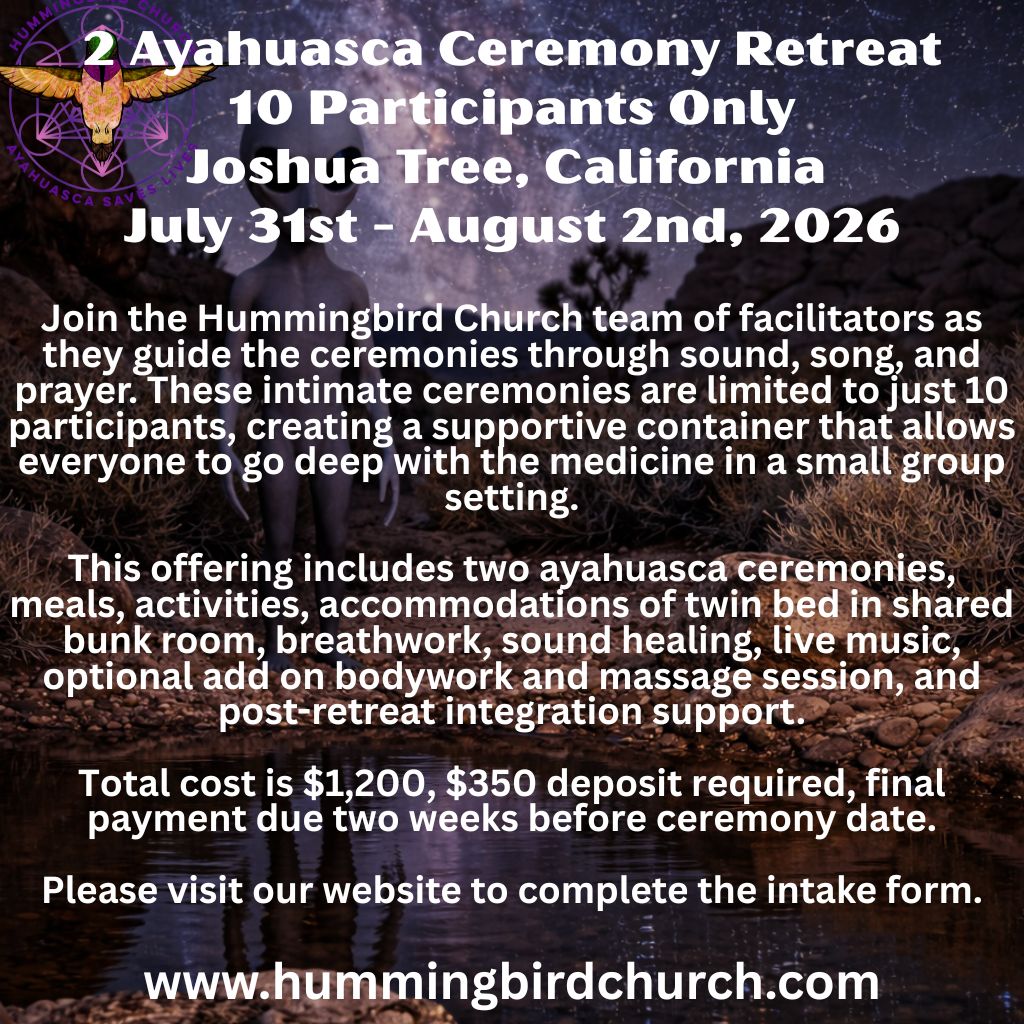 10 Participants Only - Joshua Tree, California - July 31st - August 2nd, 2026