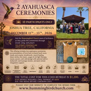 10 Participants Only - Joshua Tree, California - December 11th - 13th, 2026