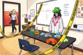 Middle School Science Classroom