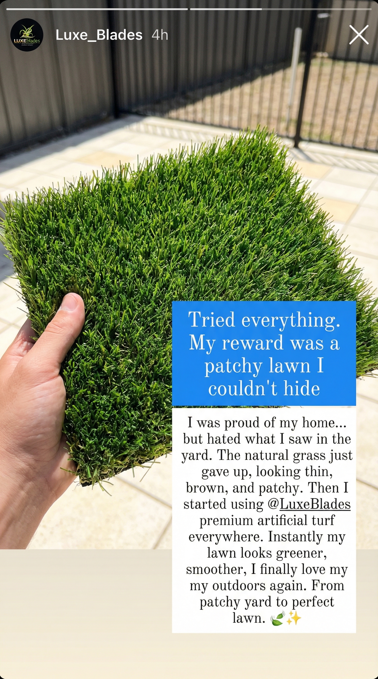 Turf Strips For Your Lawn