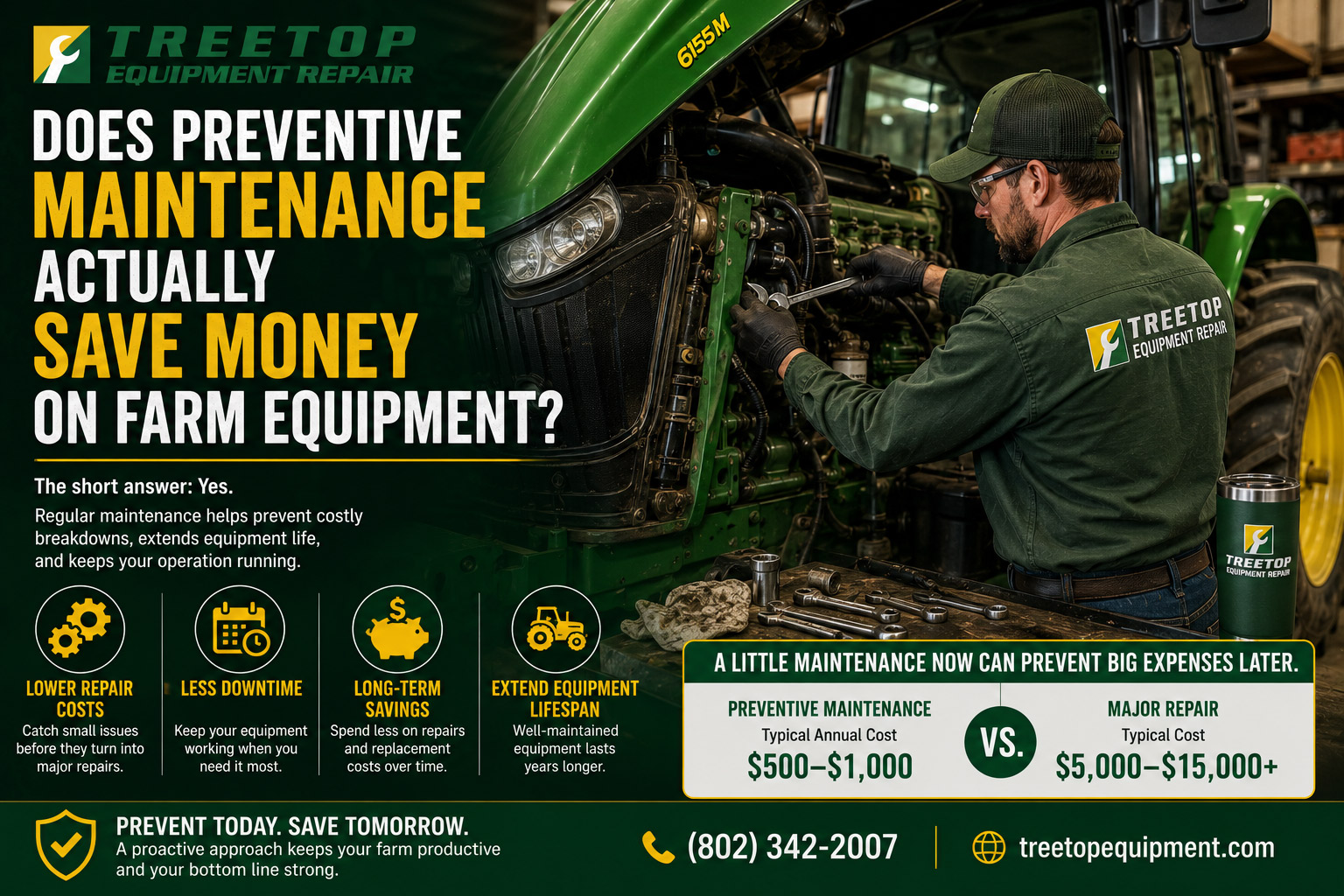 Does Preventive Maintenance Actually Save Money on Farm Equipment?