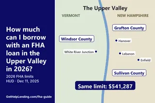 How Much Can I Borrow With an FHA Loan in the Upper Valley in 2026?