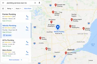 Local SEO for Metro Detroit Small Businesses | Velocity Designs