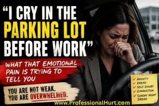 Before Work - I Cry In the Parking Lot!