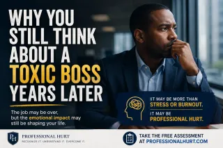 Why You Still Think About a Toxic Boss Years Later