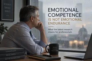 Professionals Should Not Be Emotional Endurance Athletes!