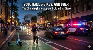 Scooters, E-Bikes, and Uber: The Changing Landscape of DUIs in San Diego