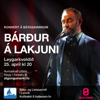 Konsert við Bárður á Lakjuni