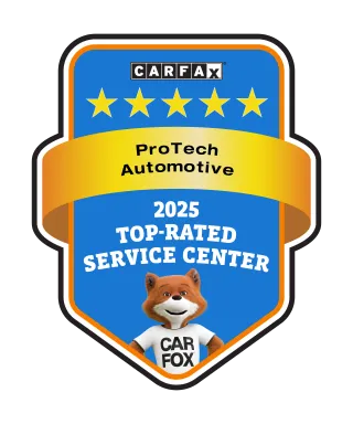 ProTech Automotive Named 2025 CARFAX Top-Rated Service Center