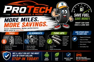 How Tires, Alignments, Tune-Ups & Preventative Care Help You Go Farther