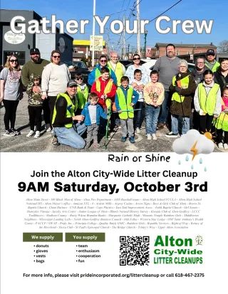 Community-Wide Clean-Up — October 3