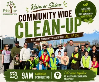 Community-Wide Clean-Up — October 3