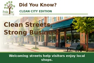 Clean Streets Are Good For Local Business