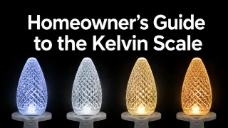 Warm White vs. Pure White vs. Cool White Christmas Lights: A Greensboro Homeowner's Guide to the Kelvin Scale