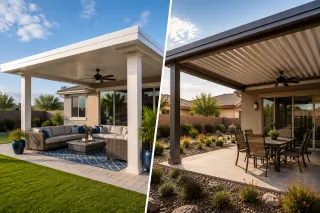 Insulated Patio Covers vs. Standard Patio Covers in Gilbert AZ